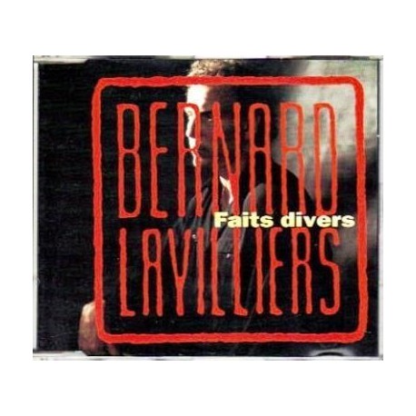 Bernard Lavilliers ‎– Faits Divers - CD Maxi Single
