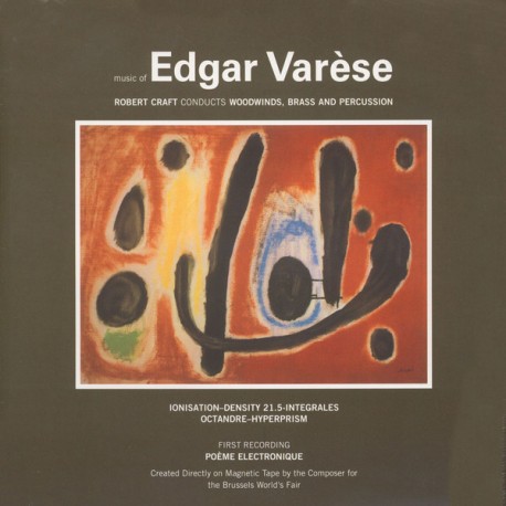 Edgar Varèse ‎– Music Of Edgar Varèse - LP Vinyl Album - Experimental Classical