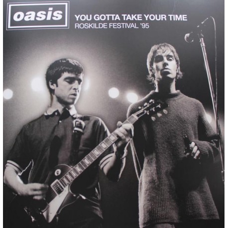 Oasis ‎– You Gotta Take Your Time - LP Vinyl Album - Roskilde Festival 95 - Brit Pop