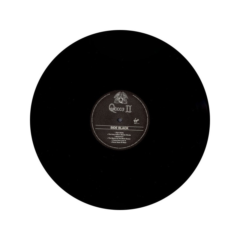 Vinyl Queen, Queen II Special Edition album double LP Coloured Etched Vinyl Queen, Queen II Special Edition album double LP Coloured Etched