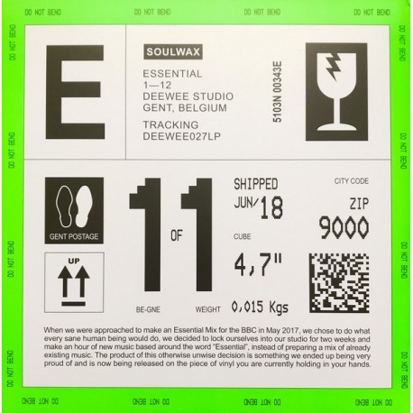 Soulwax ‎– Essential - Double LP Vinyl Album - Electro House Music