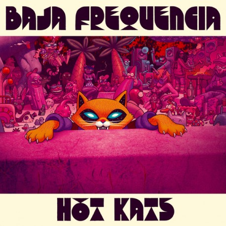 Baja Frequencia ‎( Chinese Man ) – Hot Kats - Double LP Vinyl Album - Trip Hop Electro