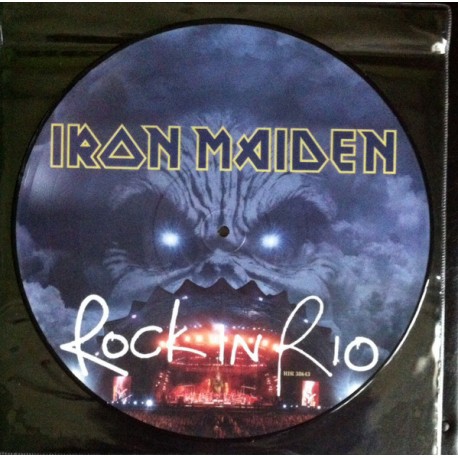 Iron Maiden ‎– Rock In Rio - LP Vinyl Album - Picture Disc - Hard Rock Heavy Metal