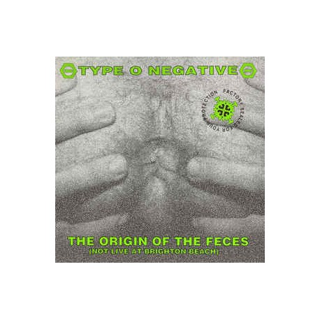 Type O Negative ‎– The Origin Of The Feces (Not Live At Brighton Beach) - LP Vinyl Album - Doom Metal Hardcore