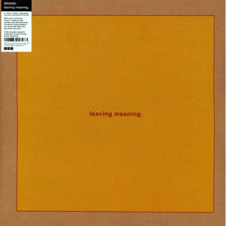 Swans ‎– Leaving Meaning - Double LP Vinyl Album - Punk Rock