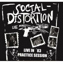 Social Distortion ‎– Practice Session Live In ´83 - LP Vinyl Album - Punk Rock