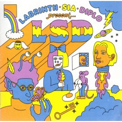 Labrinth, Sia & Diplo Present LSD ‎– LSD - CD Album - Electronic Synth Pop