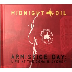 Midnight Oil ‎– Armistice Day: Live At The Domain, Sydney - Double CD Album Digipack - Australian Rock