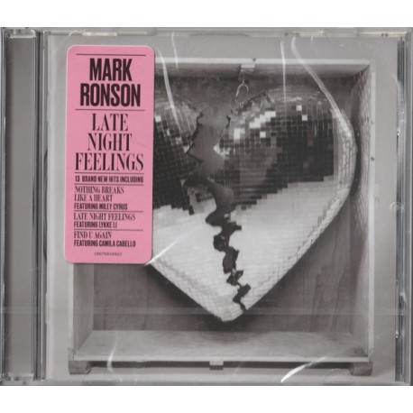 Mark Ronson ‎– Late Night Feelings - CD Album - Funk Contemporary R&B