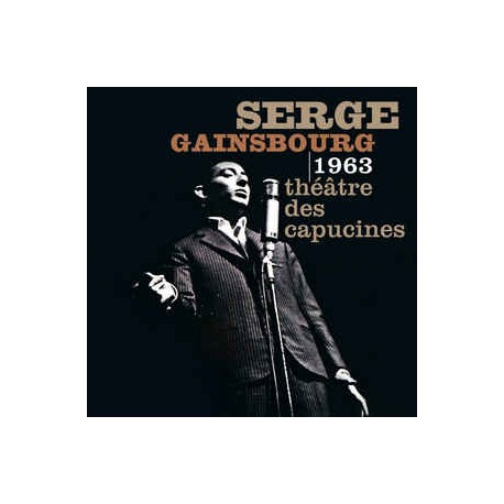 Serge Gainsbourg ‎– Théâtre Des Capucines 1963 - LP Vinyl Album - French Song