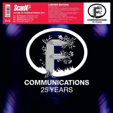Scan X F Com 25 Remastered EP 1 - Maxi Vinyl 12 inches - 25 ans F Communications - House Techno