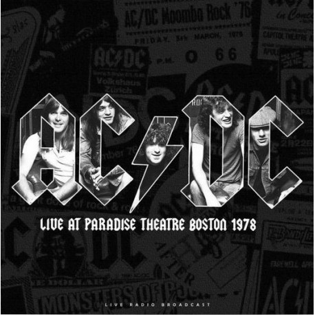 AC/DC ‎– Live at Paradise Theatre Boston 1978 - LP Vinyl Album - Hard Rock Heavy Live