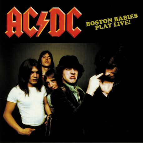 AC/DC ‎– Boston Babies Play Live - LP Vinyl Album Coloured - Hard Rock Metal