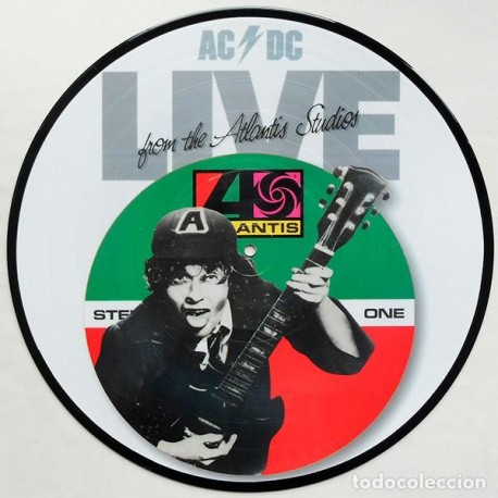 AC/DC ‎– Live From The Atlantis Studios - LP Vinyl Album - Picture Disc Edition - Hard Rock Metal