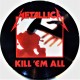 Metallica ‎– Kill 'Em All - LP Vinyl Album  - Picture Disc Edition - Hard Rock Metal
