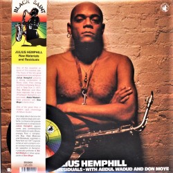 Julius Hemphill With Abdul Wadud And Don Moye ‎– Raw Materials And Residuals - LP Vinyl Album - Jazz Experimental