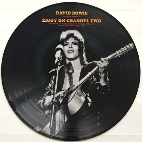 David Bowie ‎- A Further Exploration Of Ziggy On Channel Two - LP Vinyl Album - Picture Disc - Glam Rock