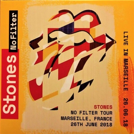 The Rolling Stones - No Filter - Live in Marseille 2018 - Double CD Album - Blues Rock