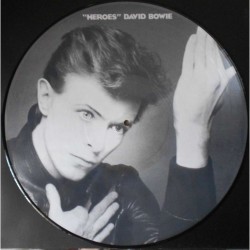 David Bowie ‎- Heroes - LP Vinyl Album - icture Disc Edition - Glam Rock