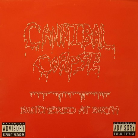 Cannibal Corpse ‎– Butchered At Birth - LP Vinyl Album - Death Metal