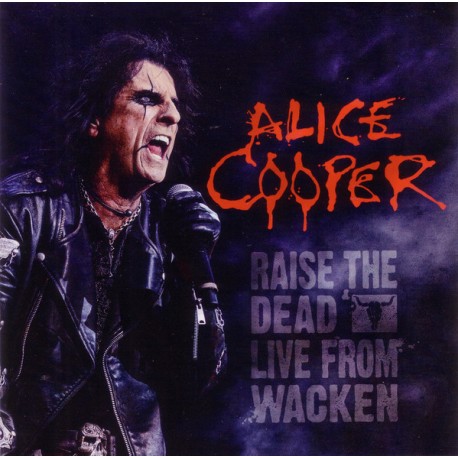 Alice Cooper - Raise The Dead - Live From Wacken - Double CD Album + DVD Promo - Alternative Rock