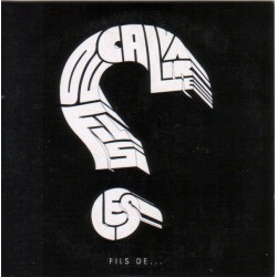 Les Fils Du Calvaire ‎– Fils De ... - CDr Album Cardboard - Promo - Electro Pop