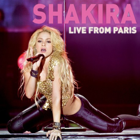 Shakira ‎– Live From Paris - CD + DVD Album - Latin  Pop