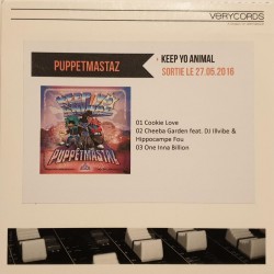 Puppetmastaz ‎– Keep Yo Animal - Cdr Single Promo - German Hip Hop