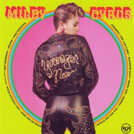 Miley Cyrus ‎– Younger Now - CD Album - Soft Rock Pop Music
