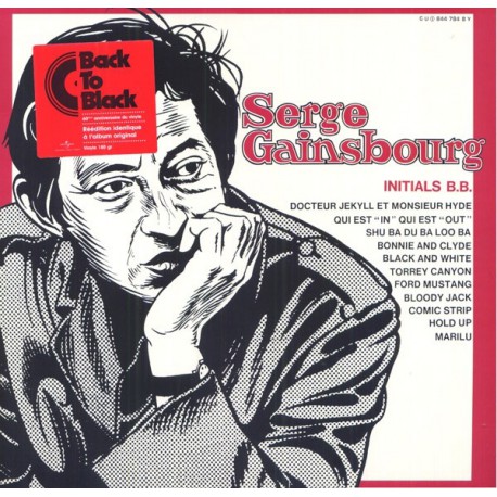 Serge Gainsbourg ‎– Initials B.B. - LP Vinyl