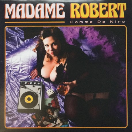 Madame Robert ‎- Comme De Niro - CD Album Promo - French Blues Rock