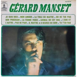 Gérard Manset ‎– Gérard Manset 1st LP - LP Vinyl Album - French Pop Songs