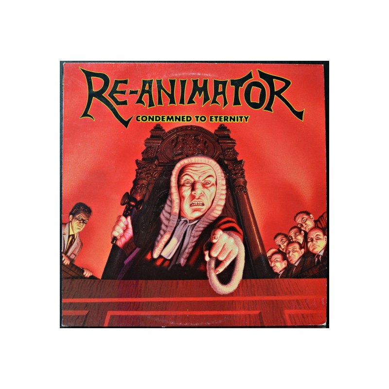 Vinyl Re-Animator Condemned To Eternity album LP Thrash Metal UK 1990