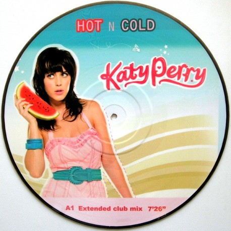 Katy Perry ‎– I Kissed A Girl - Part 1 - Maxi Vinyl 12 inches - Picture Disc - Electronic Pop