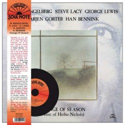 Misha Mengelberg - Steve Lacy - George Lewis - Arjen Gorter - Han Bennink ‎– Change Of Season - LP Vinyl Album - Free Jazz