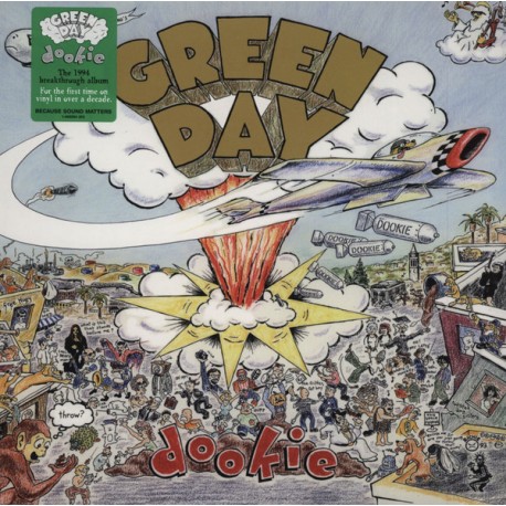 Green Day ‎– Dookie - LP Vinyl Album - Alternative Rock