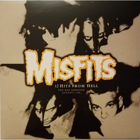 Misfits ‎– 12 Hits From Hell - The MSP Sessions - August 7, 1980 - LP Vinyl Album - Punk Rock