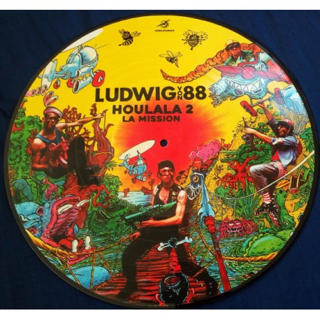 Ludwig Von 88 ‎– Houlala 2 La Mission - LP Vinyl Album - Picture Disc - Alternative Rock Punk