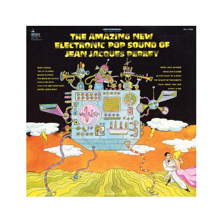 Jean Jacques Perrey ‎– The Amazing New Electronic Pop Sound Of Jean Jacques Perrey - LP Vinyl Album - Experimental 