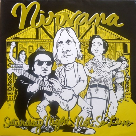 Nirvana ‎– Saturday Night Not-So Live - LP Vinyl Album - Grunge Rock