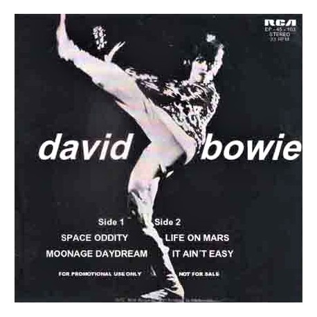 David Bowie ‎– Space Oddity, Moonage Daydream, Life On Mars?, It Ain't Easy - Vinyl 7 inches 45RPM