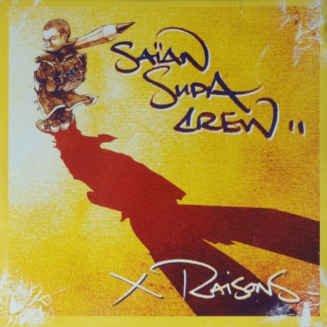 Saïan Supa Crew ‎– X Raisons - Double LP Vinyl Album - Coloured Orange - Rap Français