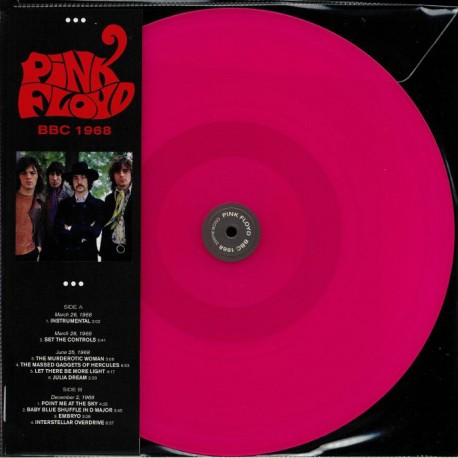 Pink Floyd ‎– BBC 1968 - LP Vinyl Album - Coloured Pink