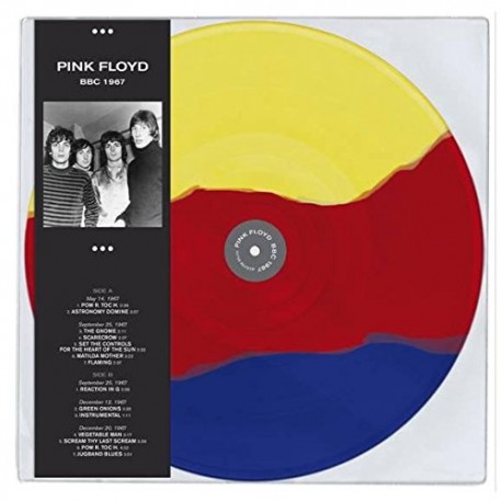 Pink Floyd ‎– BBC 1967 - LP Vinyl Album Multicoloured - Psychedelic Rock