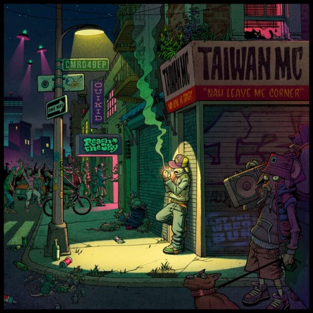 Taiwan MC ‎– Nah Leave Me Corner - Mini LP Album - Electro Trip Hop