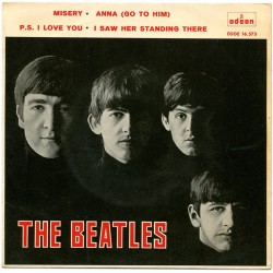 The Beatles ‎– Misery - Vinyl 7 inches 45Rpm - British Pop Rock - Spain Edition