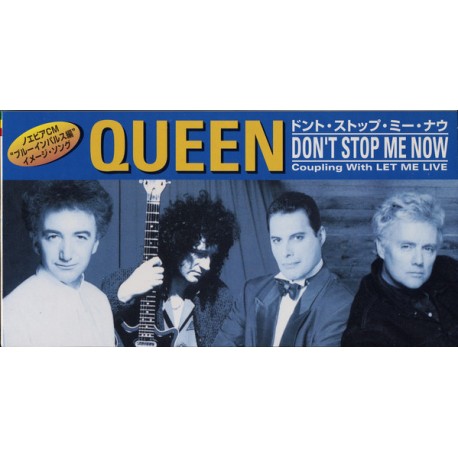 Queen ‎– Don't Stop Me Now - CDv Mini Single Japan - Rock Music