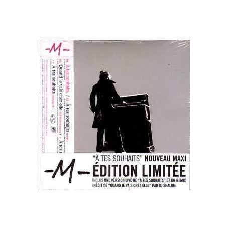 M - Matthieu Chedid - A Tes Souhaits - CD Maxi Edition Limitée 