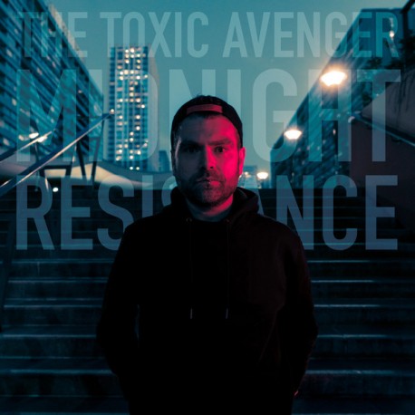 The Toxic Avenger - Midnight Resistance - Double LP Vinyl Coloured Blue Red - Electro SynthWave