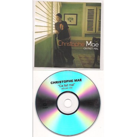 Christophe Maé - ça fait mal - CDr Promo Single